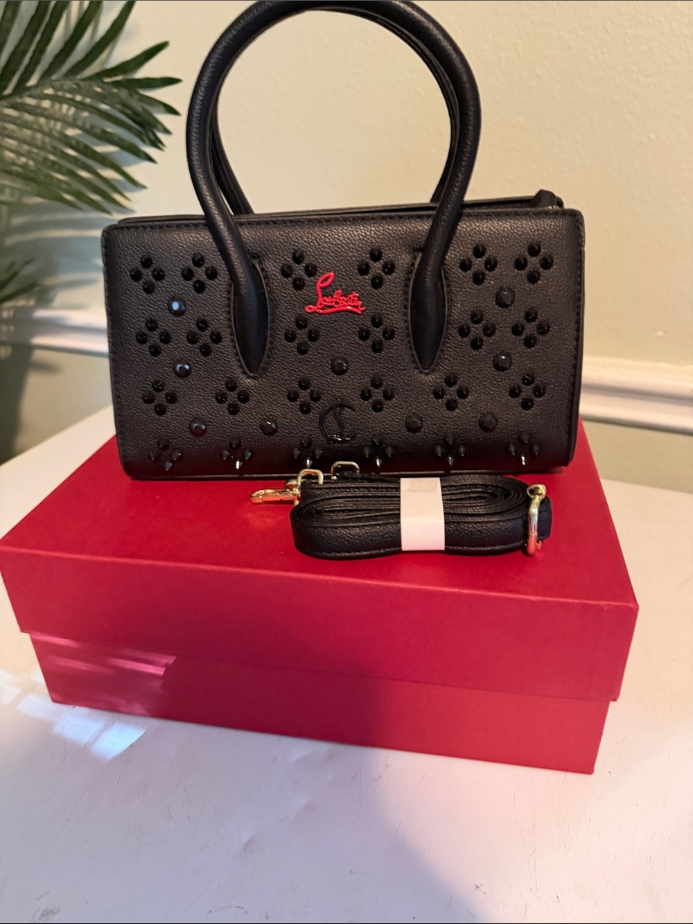 Beautiful Fashion Vegan Stud Bag NEW